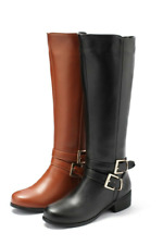 Damen Punk Pumps Kniehoch