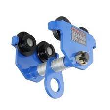 VEVOR Laufkatze Hallenkran Kran Rollfahrwerk Handfahrwerk 63,5-177,8 mm 1000kg