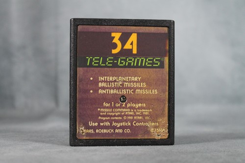 Missile command tele games - 34, tele-games