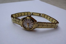 älter: Dugena Armbanduhr - Uhr - 17 Rubis Antichoc - Handaufzug - goldfarben