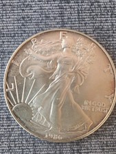 9x Silver Eagle 1 oz One Dollar 1986-2004