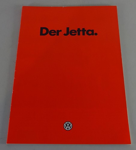 Prospekt broschüre vw jetta - prospekt,