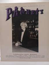Collaboration Andy Warhol: Parkett No. 12 (Parkett Art Magazine, No 12, 1987) In