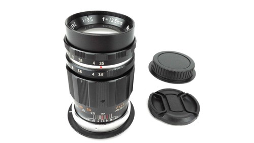 Canon eos dslr - 135mm, f/3.5