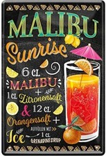 Kühlschrankmagnet malibu - kühlschrankmagnet, "malibu