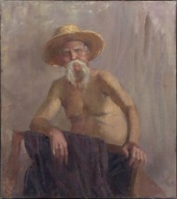 Bauer Expressionist Öl