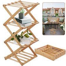 4 Ebenen faltbares Schuhregal