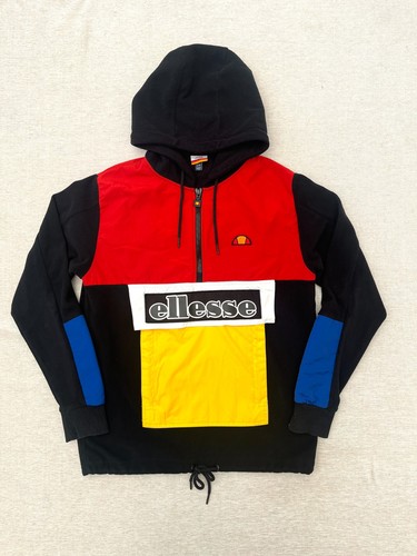 Ellesse colorblock zip hoodie - zip,