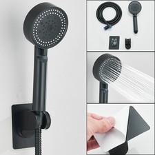 Schwarz Duschkopf Hochdruck