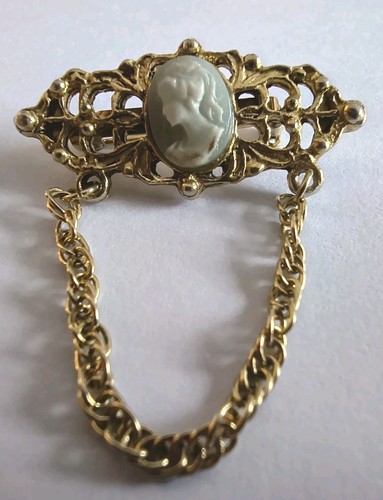 Vintage brosche kamee - brosche,
