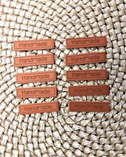 10 Stück Handmade Label ohne