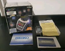 Casio E-Data Bank Wrist Camera Color Armband Uhr