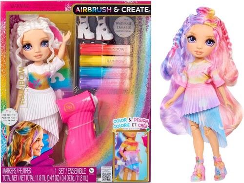 Rainbow high air brush and - air,