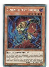 Yugioh GLADIATORUNGEHEUER NOXIOUS , bllr-en021 Secret Rare englisch NM 1st