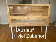 Artgerechte Kleintiervilla + Zubehör |  Naturmaterialien  |  Kleintierkäfig