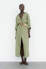 Zara kleid hemdblusenkleid - zara,