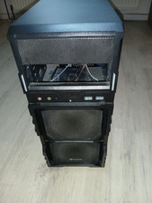 Sharkoon VG4-W blau ATX Midi Tower incl. 500 Watt Netzteil