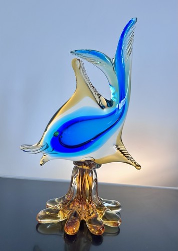 Murano fischskulptur 1960er - fischskulptur,