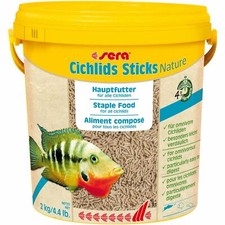 sera Cichlids Sticks Nature 10l Hauptfutter Barschfutter Cichliden