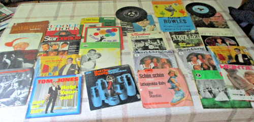 Konvolut singles vinyl - konvolut, x