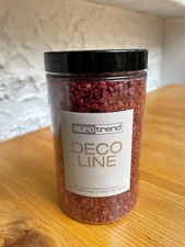 Bastelbedarf granulat burgund - bastelbedarf,