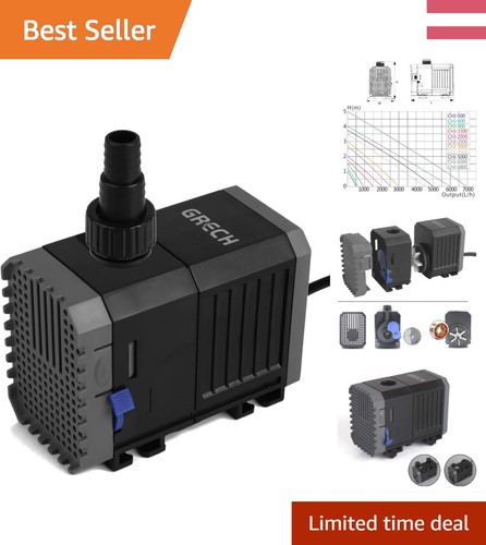 Kompakte unterwasserpumpe mit - kompakte,