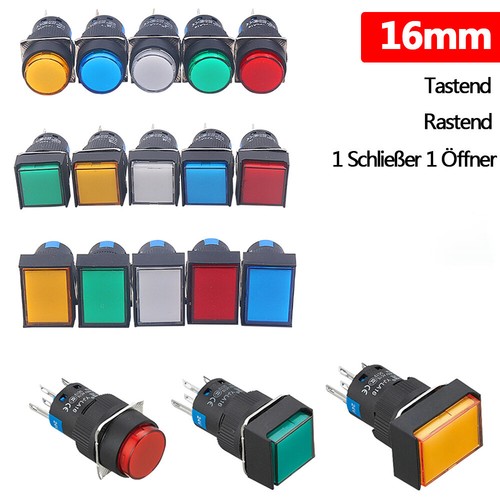 16mm druckschalter drucktaster - 16mm,