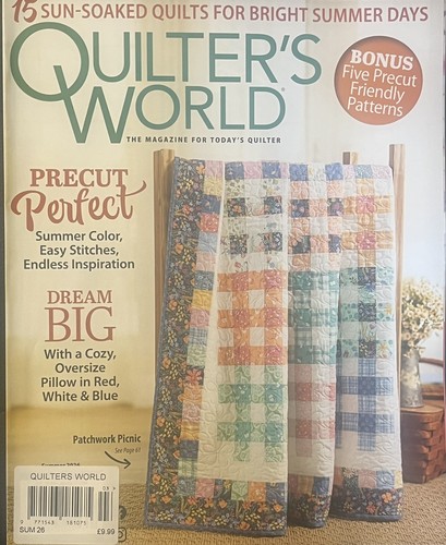 Quilters world magazine issue - quilters,