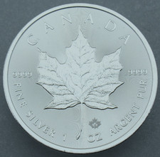 Maple Leaf Canada 1 OZ Silver