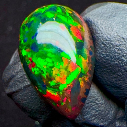 Black opal natürlich - opal,,