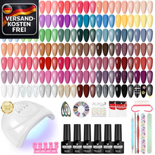Gel Nagellack Set 55 Farben UV
