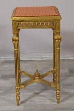 2v2 Beistelltisch Blumentisch Holz geschnitzt goldgefasst Frankreich   (MVL4760)