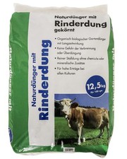 Hamann Naturdünger mit Rinderdung gekörnt 12,5 kg, Dünger, Kuhmist Gemüse Dünger