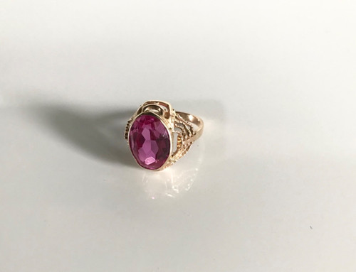 Antiker ring mit - ring,
