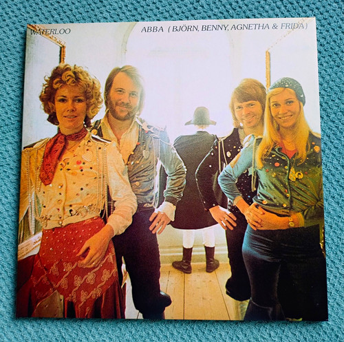 Abba waterloo 12 vinyl - abba, lp