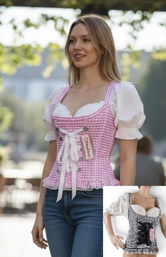 Trachtenbluse push - trachtenbluse,