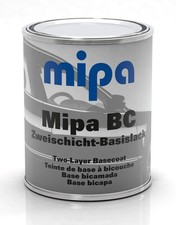 Mipa BC 2-Schicht-Basislack met./RAL, nach FARBWUNSCH, Autolack unverdünnt 1L