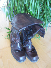 Airstep,  Damen Bikerboots Stiefel braun Gr 38