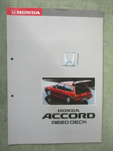 Honda accord aero deck - accord,