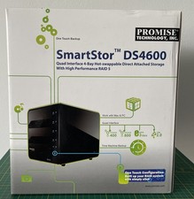 Festplattengehäuse für 4x 3,5" HDDs (multi-/4 Bay-RAID) "Smartstor DS 4600"