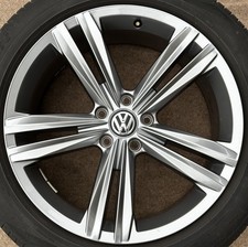 1X VW Tiguan R Line Sebring 19 Zoll Alufelge 8,5Jx19 ET38 5NN601025D Einzelfelge