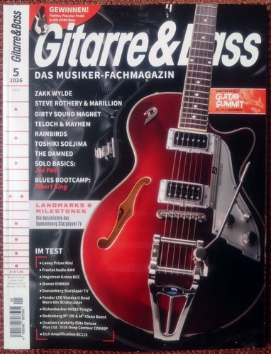 Gitarre bass 2026 - &, mai
