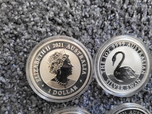 Silber schwan 2021 - silber,