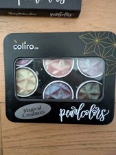 Coliro Pearlcolors Glänzende Aquarellfarben 