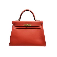 Hermes 32 in Capucine with