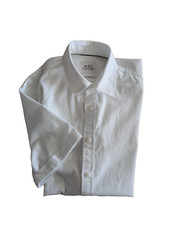 Kurzarmhemd Hemd EDC esprit XS slim fit 46 weiß kurzarm Businesshemd Anzugshemd