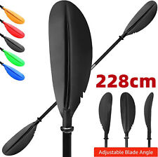 2IN1 DOPPELPADDEL PADDLE STECHPADDEL FÜR KAYAK SUP STAND-UP BOARD RUDER KANU