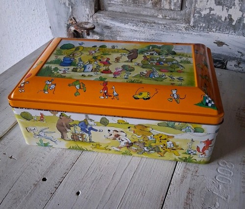 Alte blechdose truhe - alte,
