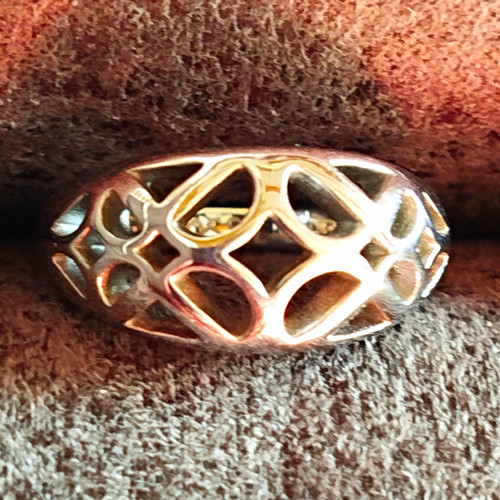 Fossil edelstahl ring - fossil,