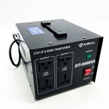 Anbull DT- 3000W Spannungswandler Ringkern-Transformator, Spannungswandler 110V